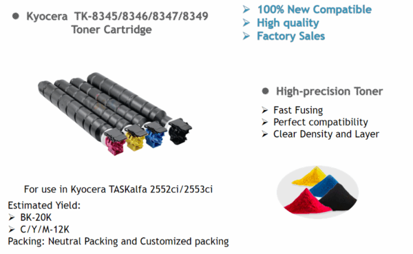 For Kyocera TK-8345/8346/8347/8349 Toner Cartridge - Image 6
